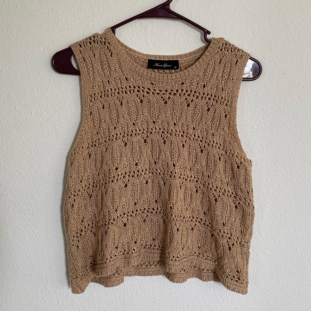 Boutique light weight tank sweater
